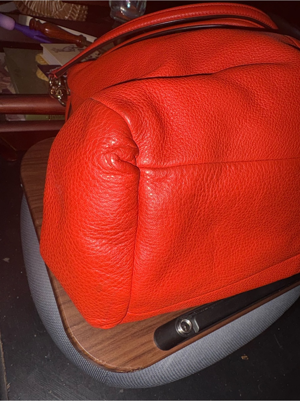 EUC Coach shoulder bag with 3 compartments - Picture 9 of 9
